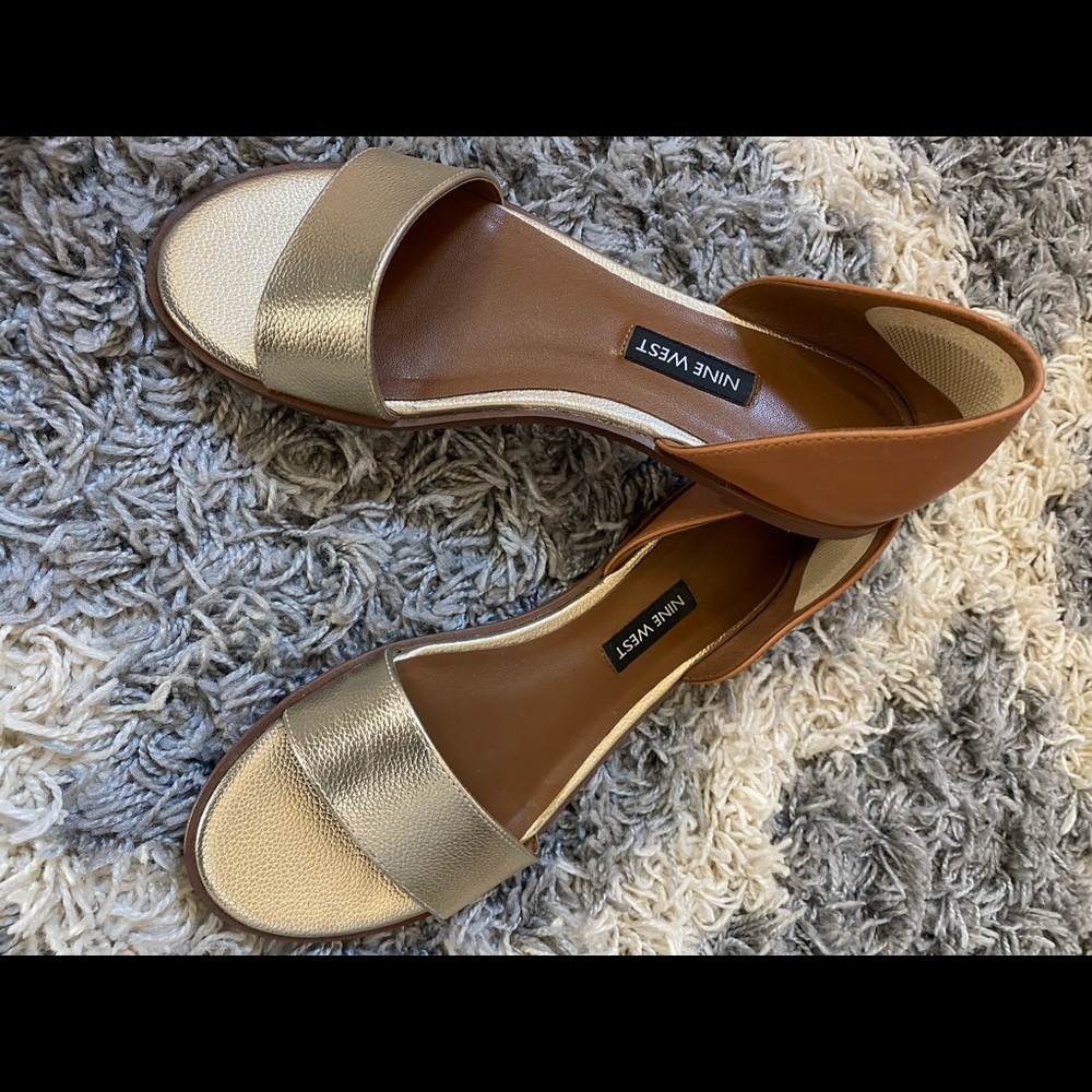 Like New Nine West Marius Sandals